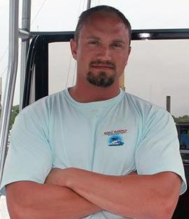 Captain Tyler O’Toole of Salt Addict Fishing Charters.